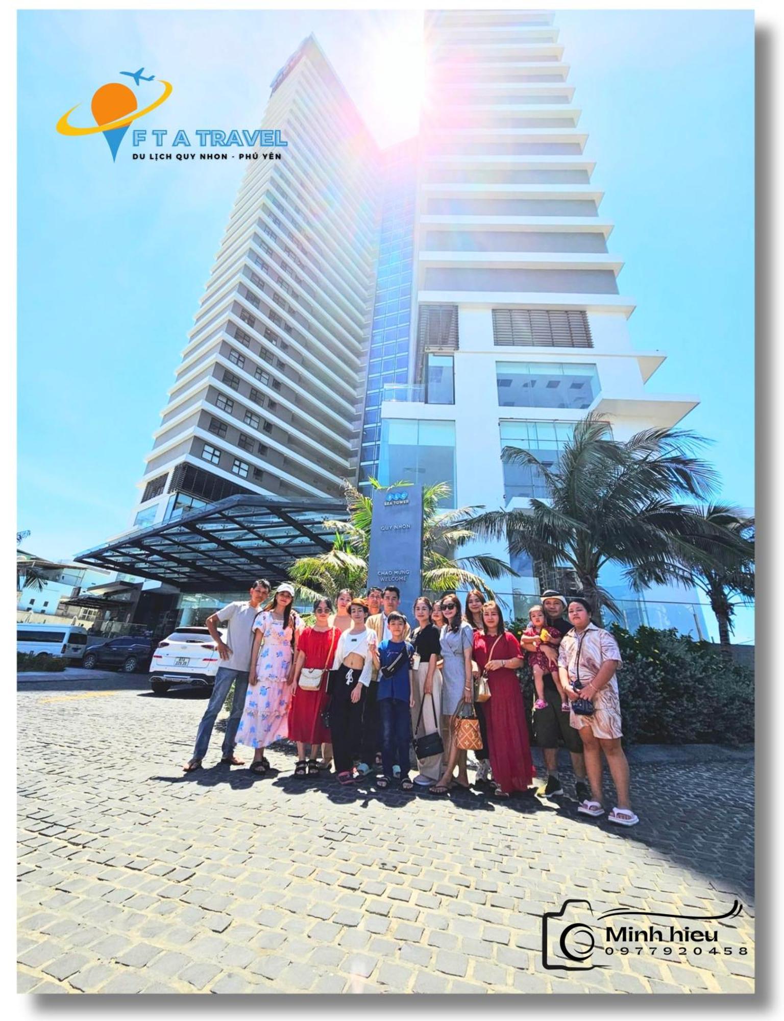 Flc Sea View Apartment Куинён Экстерьер фото
